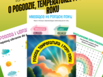 Pogoda, temperatura i pory roku - karty pracy dla klas szkoły podstawowej