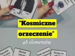 "Kosmiczne orzeczenie" - orzeczenie imienne i czasownikowe gra dydaktyczna