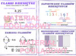 Ułamki dziesiętne - notatka, plansza, gazetka