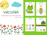 Wiosna - kreatywne karty pracy