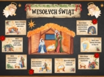 BOŻE NARODZENIE - zestaw materiałów (GRAFIKA XXL)
