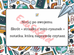 Jak przetrwać rok szkolny – gazetka ścienna
