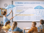 Deszczowe metafory – ćwiczenia z języka polskiego