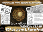 Potęgi klasa 7-8. Matematyczny Escape Room. Odkrywanie praw działań na potęgach.