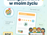 Karta pracy: "Zaangażowanie w moim życiu"