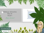 Średni zestaw prezentacji multimedialnych w genial.ly (8 sztuk) do całego działu "Moje zdrowie" z Edukacji zdrowotnej do klasy 4. Edukacja zdrowotna. Klasa 4. Dział „Moje zdrowie”.