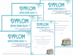 Dyplom na zakończenie roku
