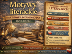 📚 Motywy literackie – kartkówka egzaminacyjna | powtórka przed egzaminem ósmoklasisty (15 zadań)