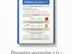 PISOWNIA WYRAZÓW Z "Ó" [Karta pracy, sprawdzian}