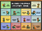 W DNIU CHŁOPAKA ŻYCZYMY WAM… – gazetka edukacyjna (wersja kolorowa)