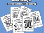 Dzień Liczby Pi - kolorowanki