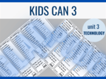 Kids Can 3 unit 3 – zakładki do książki