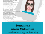 "Świtezianka" - mały arkusz egzaminacyjny E8