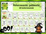 Kolorowanki- potworki