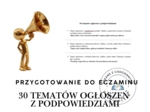 30 tematów ogłoszeń z podpowiedziami