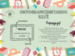 Ortograficzne Taboo- rz/ż