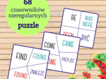 Angielski - Czasowniki nieregularne | Irregular Verbs | Puzzle