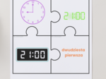 Zegar - puzzle