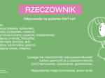 Wielka gramatyka egzaminacyjna - części mowy