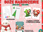 BOŻE NARODZENIE- ŚWIĄTECZNY ZESTAW - PLANSZE i ZABAWY