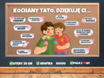 Gazetka szkolna - KOCHANY TATO, DZIĘKUJĘ CI ZA...