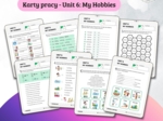 New English Adventure 3 – Unit 6: My hobbies – Karty pracy dla klasy 3