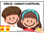 EMOCJE - karty do zabawy z masami plastycznymi