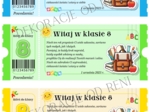 Powitalny Bilet do Klasy 8