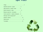 Krótka książeczka o recyklingu. Utrwalenie wiedzy o segregacji.