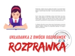 UKŁADANKA Z DWÓCH ROZPRAWEK- przykład 2
