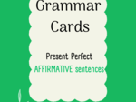 Present Perfect/ Karty do mówienia/ Mówienie/ Speaking/ Zestaw/ Pakiet/ Klasy 4-8/ Klasy 4-6/ Klasy 6-8/ SP/ Warm-up/ Rozgrzewka/ Gramatyka/ Grammar/ Speaking cards grammar/ Grammar cards/ E8