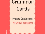 Present Continuous/ Karty do mówienia/ Mówienie/ Speaking/ Konwersacje/ Klasy 4-8/ Klasy 4-6/ Klasy 6-8/ SP/ Warm-up/ Rozgrzewka/ Speaking cards/ Gramatyka/ Grammar/ Speaking cards grammar/ Grammar cards/ E8