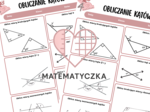 Obliczanie kątów klasa 5 karta pracy ćwiczenia Matematyczka Martyna Rozalia