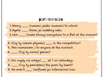 Tenses Speaking Set A1+/B2
