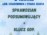Opowieści z Narnii - sprawdzian podsumowujący + klucz odpowiedzi
