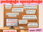 Niezbędnik pedagoga specjalnego - gotowe wzory dokumentów |IPET|WOPFU|Sprawozdania|Protokoły