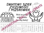 Dzień życzliwości - karteczki z miłymi słowami