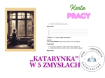 KARTA PRACY – „Katarynka” w 5 zmysłach