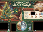 Plakat Świąteczny - Chemiczna Magia Świąt