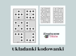 Układanki lewopółkulowe - zestaw 48 kart do kodowania