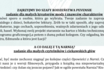 INTERDYSCYPLINARNE ZADANIA LEKTUROWE: MIKOŁAJEK, AKADEMIA PANA KLEKSA, OPOWIEŚCI Z NARNII