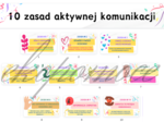 Gazetka szkolna - 10 zasad aktywnej komunikacji + PREZENTACJA na godzinę wychowawczą GRATIS!