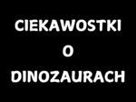 🦖DINOZAURY