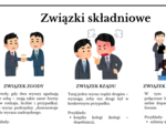 Związki składniowe - atrakcyjna notatka