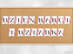 Girlanda „Dzień Babci i Dziadka” – wersja 4