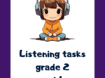 Listening tasks grade 2 set 1