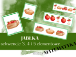 JABŁKA - sekwencje 3, 4 i 5 elementowe
