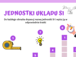 JEDNOSTKI UKŁADU SI - Krzyżówka
