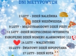 PAKIET MATERIAŁÓW NA LUTY WEDŁUG KALENDARZA ŚWIĄT I DNI NIETYPOWYCH.