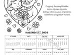 DZIEŃ BABCI I DZIADKA - KALENDARZ 2026 rok - różne wzory